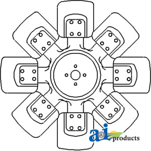 UJD20703    Fan---Replaces AR85892